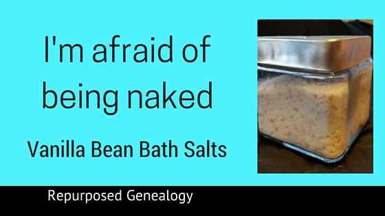 I’m Afraid of Being Naked DIY Bath Salts