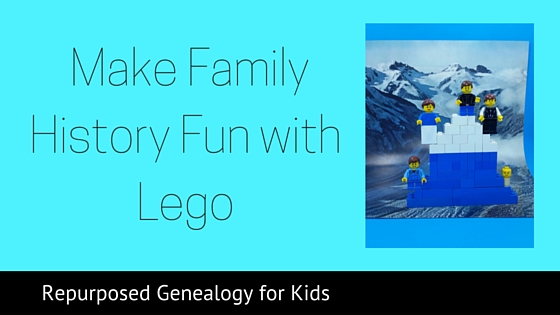 Use Legos for family history- blog post