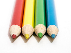 Colouring Pencils via William Warby