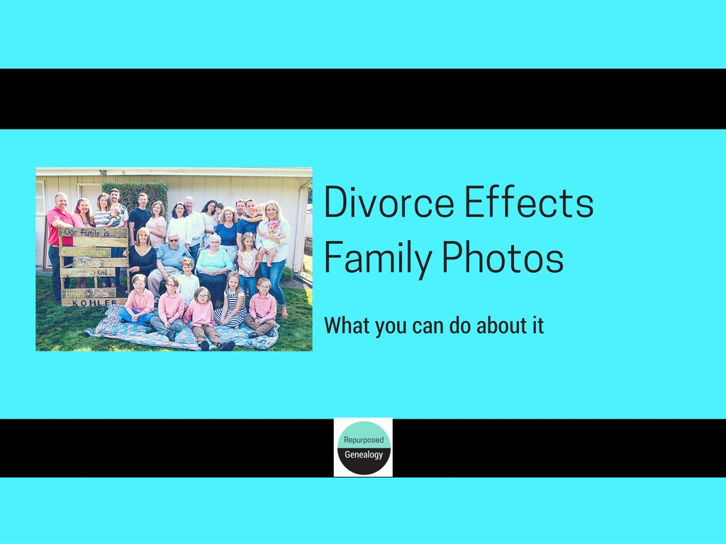 Divorce Effects Family Photos What you can do about it