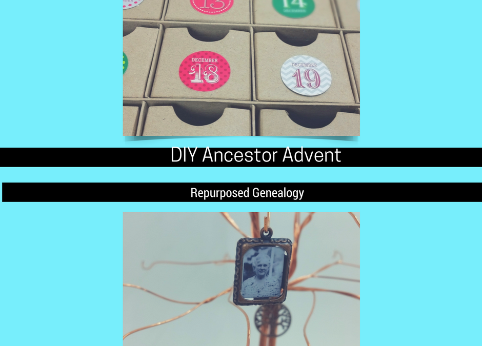 Easy DIY Ancestor Advent Calendar