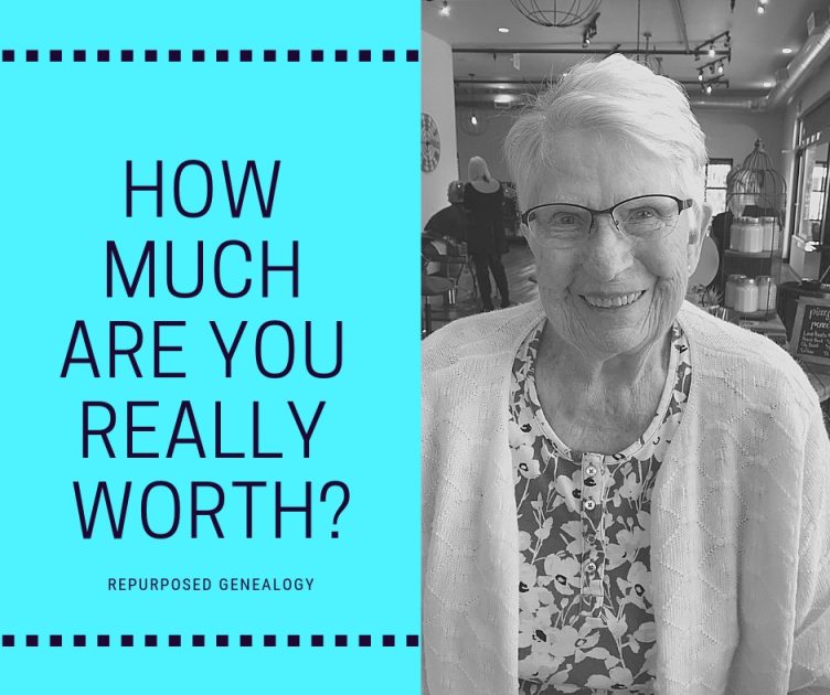 how much are you really worth poem grandma