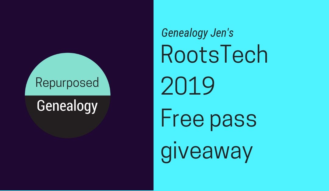RootsTech 2019 free pass giveaway